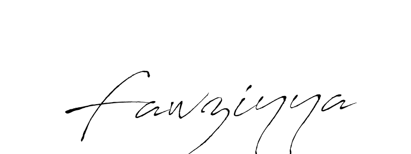 Make a beautiful signature design for name Fawziyya. Use this online signature maker to create a handwritten signature for free. Fawziyya signature style 6 images and pictures png