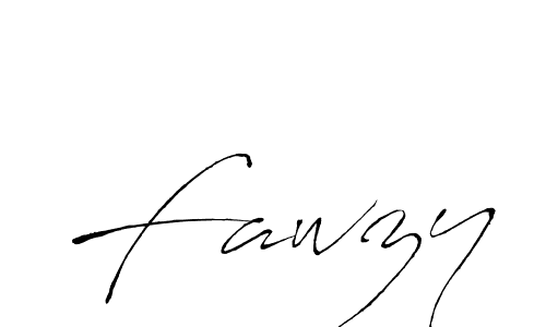 How to make Fawzy signature? Antro_Vectra is a professional autograph style. Create handwritten signature for Fawzy name. Fawzy signature style 6 images and pictures png