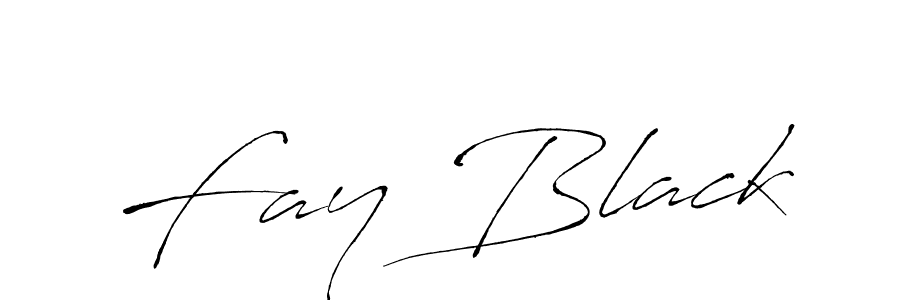 Also we have Fay Black name is the best signature style. Create professional handwritten signature collection using Antro_Vectra autograph style. Fay Black signature style 6 images and pictures png