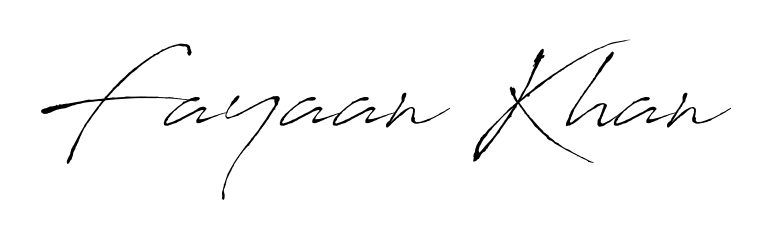 Get inspired by this graceful Antro_Vectra signature style for name Fayaan Khan. Smooth loops and balanced proportions for everyday use. Fayaan Khan signature style 6 images and pictures png