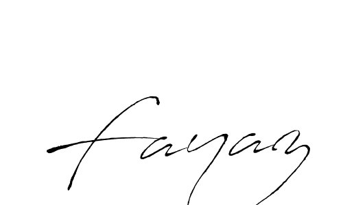 Fayaz stylish signature style. Best Handwritten Sign (Antro_Vectra) for my name. Handwritten Signature Collection Ideas for my name Fayaz. Fayaz signature style 6 images and pictures png