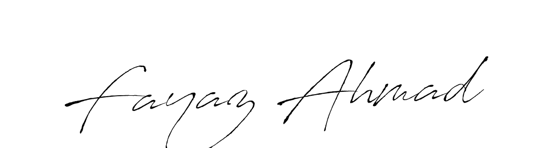 How to make Fayaz Ahmad signature? Antro_Vectra is a professional autograph style. Create handwritten signature for Fayaz Ahmad name. Fayaz Ahmad signature style 6 images and pictures png