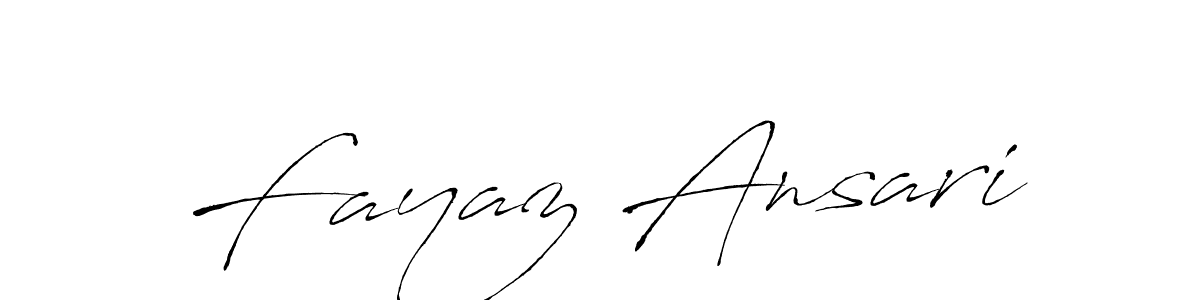 Fayaz Ansari stylish signature style. Best Handwritten Sign (Antro_Vectra) for my name. Handwritten Signature Collection Ideas for my name Fayaz Ansari. Fayaz Ansari signature style 6 images and pictures png