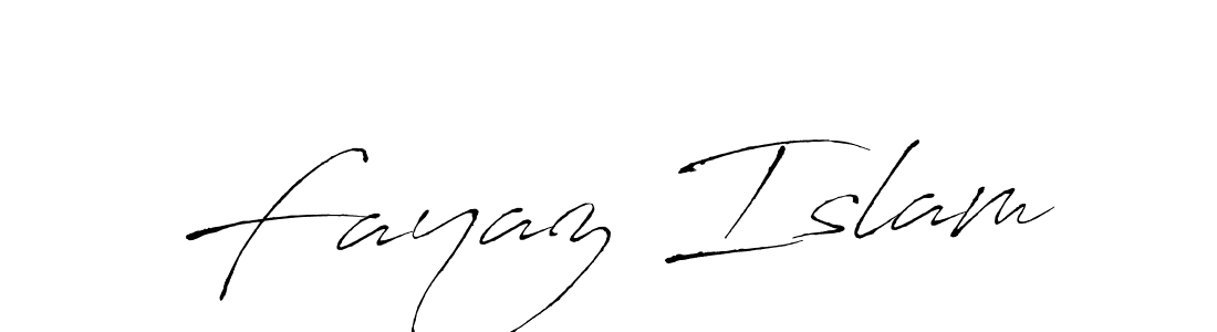 Fayaz Islam stylish signature style. Best Handwritten Sign (Antro_Vectra) for my name. Handwritten Signature Collection Ideas for my name Fayaz Islam. Fayaz Islam signature style 6 images and pictures png