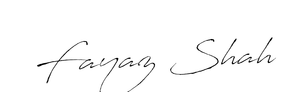 Fayaz Shah stylish signature style. Best Handwritten Sign (Antro_Vectra) for my name. Handwritten Signature Collection Ideas for my name Fayaz Shah. Fayaz Shah signature style 6 images and pictures png