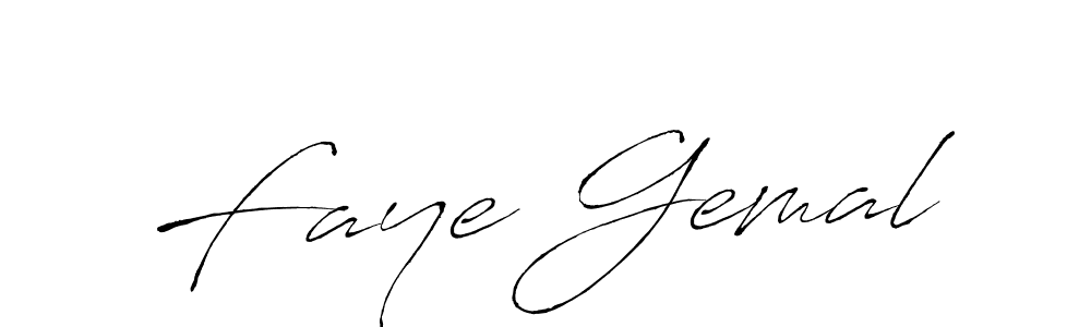 How to make Faye Gemal signature? Antro_Vectra is a professional autograph style. Create handwritten signature for Faye Gemal name. Faye Gemal signature style 6 images and pictures png