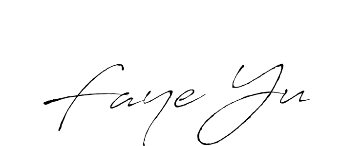 The best way (Antro_Vectra) to make a short signature is to pick only two or three words in your name. The name Faye Yu include a total of six letters. For converting this name. Faye Yu signature style 6 images and pictures png