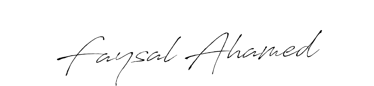 The best way (Antro_Vectra) to make a short signature is to pick only two or three words in your name. The name Faysal Ahamed include a total of six letters. For converting this name. Faysal Ahamed signature style 6 images and pictures png