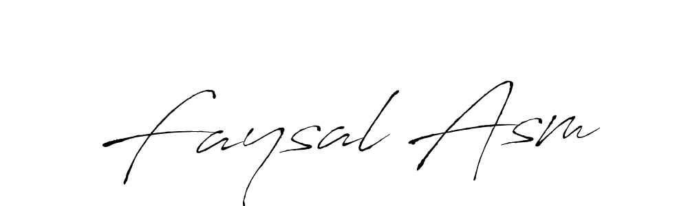 Faysal Asm stylish signature style. Best Handwritten Sign (Antro_Vectra) for my name. Handwritten Signature Collection Ideas for my name Faysal Asm. Faysal Asm signature style 6 images and pictures png