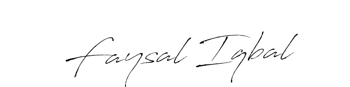 How to make Faysal Iqbal signature? Antro_Vectra is a professional autograph style. Create handwritten signature for Faysal Iqbal name. Faysal Iqbal signature style 6 images and pictures png