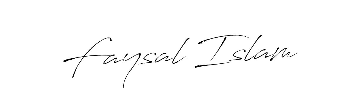 Faysal Islam stylish signature style. Best Handwritten Sign (Antro_Vectra) for my name. Handwritten Signature Collection Ideas for my name Faysal Islam. Faysal Islam signature style 6 images and pictures png
