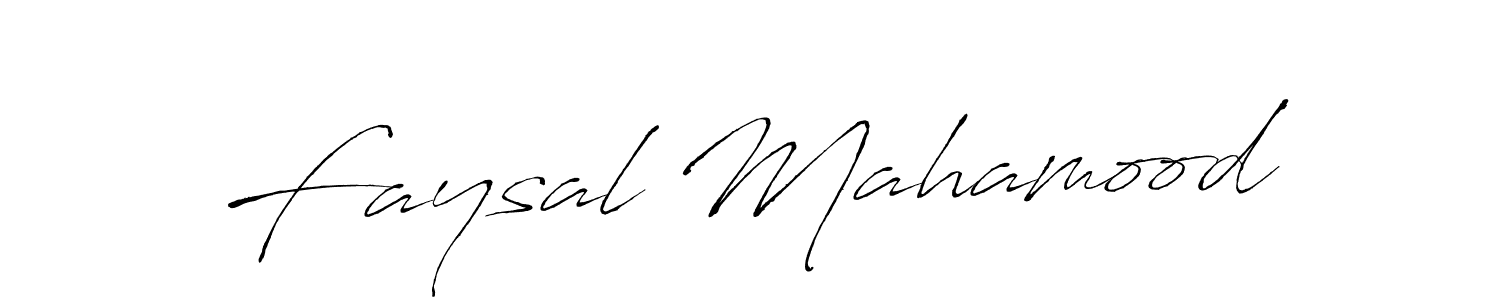 This is the best signature style for the Faysal Mahamood name. Also you like these signature font (Antro_Vectra). Mix name signature. Faysal Mahamood signature style 6 images and pictures png