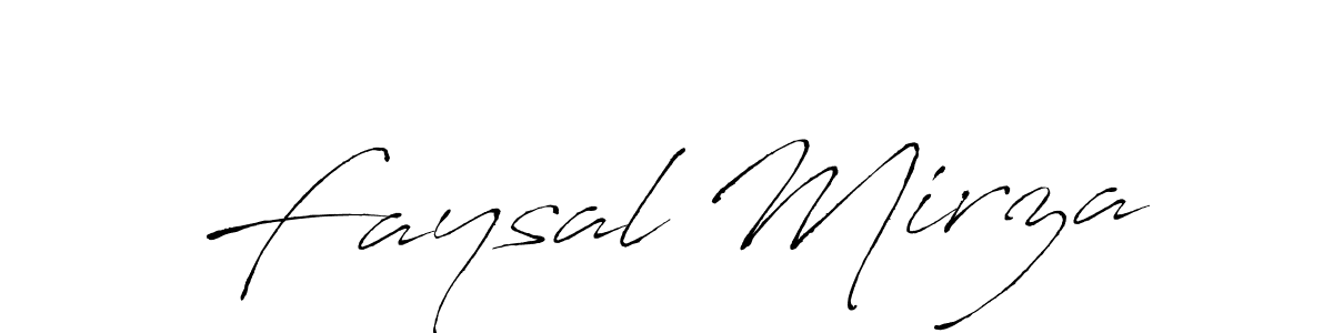 How to make Faysal Mirza signature? Antro_Vectra is a professional autograph style. Create handwritten signature for Faysal Mirza name. Faysal Mirza signature style 6 images and pictures png