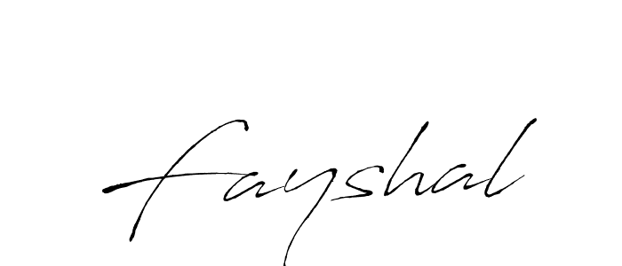 Create a beautiful signature design for name Fayshal. With this signature (Antro_Vectra) fonts, you can make a handwritten signature for free. Fayshal signature style 6 images and pictures png