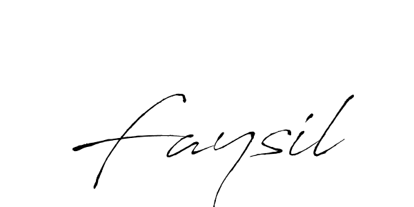 Use a signature maker to create a handwritten signature online. With this signature software, you can design (Antro_Vectra) your own signature for name Faysil. Faysil signature style 6 images and pictures png