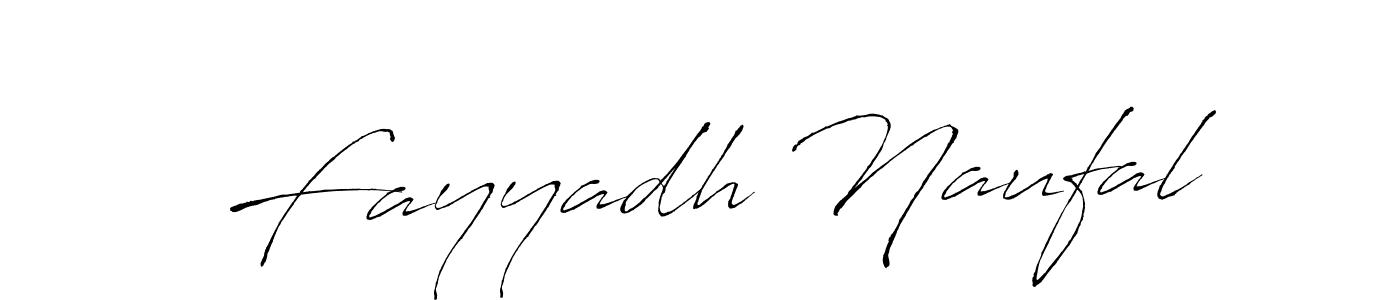 How to make Fayyadh Naufal signature? Antro_Vectra is a professional autograph style. Create handwritten signature for Fayyadh Naufal name. Fayyadh Naufal signature style 6 images and pictures png