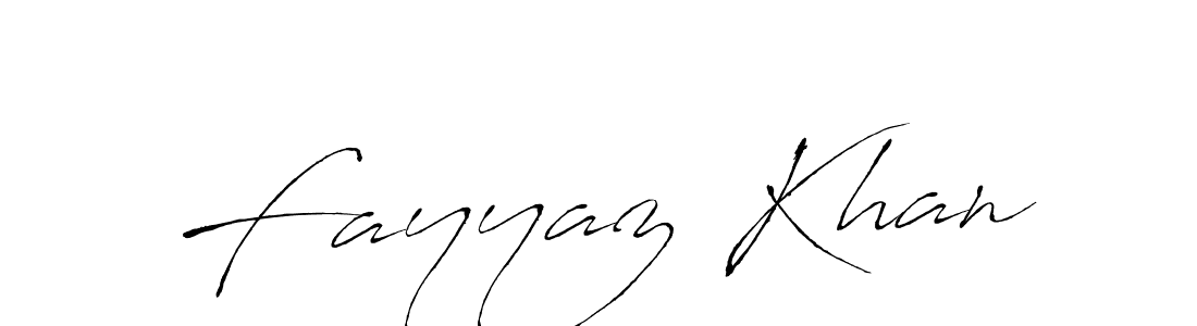 Create a beautiful signature design for name Fayyaz Khan. With this signature (Antro_Vectra) fonts, you can make a handwritten signature for free. Fayyaz Khan signature style 6 images and pictures png