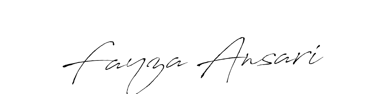 Make a beautiful signature design for name Fayza Ansari. Use this online signature maker to create a handwritten signature for free. Fayza Ansari signature style 6 images and pictures png