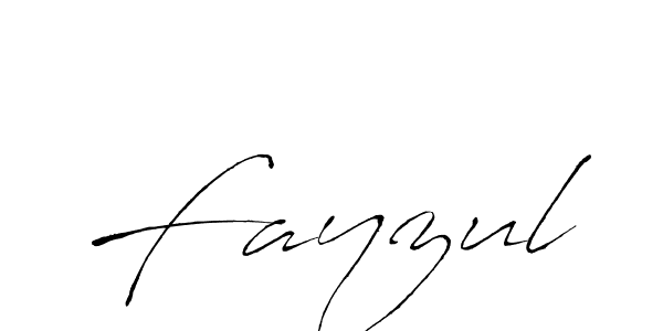 Make a beautiful signature design for name Fayzul. With this signature (Antro_Vectra) style, you can create a handwritten signature for free. Fayzul signature style 6 images and pictures png