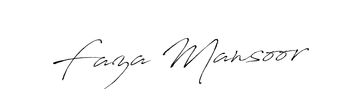 Make a beautiful signature design for name Faza Mansoor. Use this online signature maker to create a handwritten signature for free. Faza Mansoor signature style 6 images and pictures png