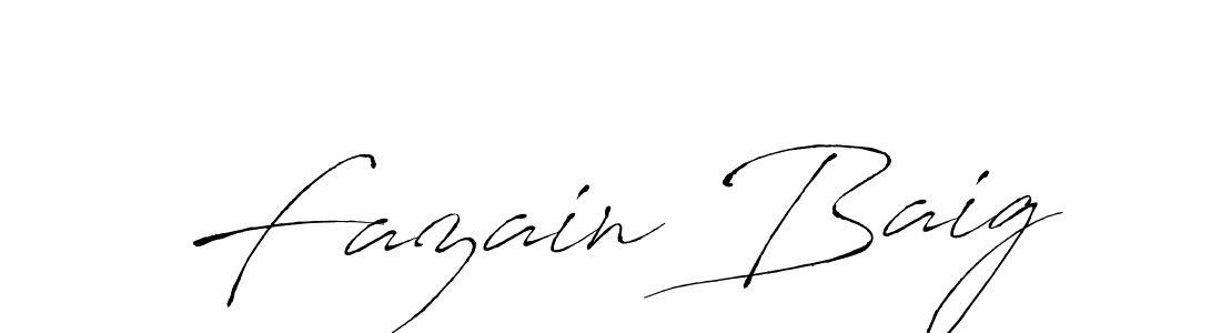 The best way (Antro_Vectra) to make a short signature is to pick only two or three words in your name. The name Fazain Baig include a total of six letters. For converting this name. Fazain Baig signature style 6 images and pictures png