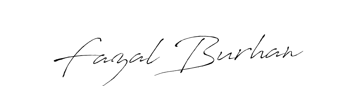Antro_Vectra is a professional signature style that is perfect for those who want to add a touch of class to their signature. It is also a great choice for those who want to make their signature more unique. Get Fazal Burhan name to fancy signature for free. Fazal Burhan signature style 6 images and pictures png