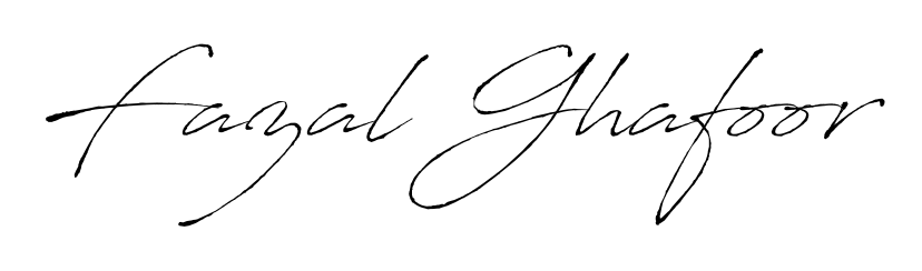 Fazal Ghafoor stylish signature style. Best Handwritten Sign (Antro_Vectra) for my name. Handwritten Signature Collection Ideas for my name Fazal Ghafoor. Fazal Ghafoor signature style 6 images and pictures png