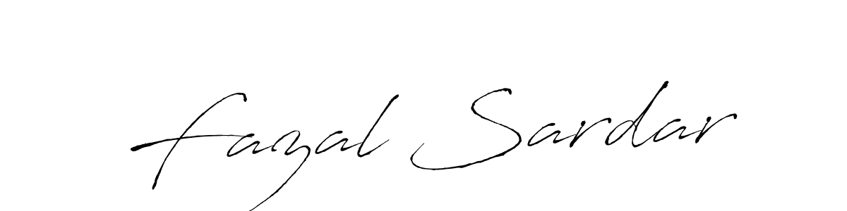 Use a signature maker to create a handwritten signature online. With this signature software, you can design (Antro_Vectra) your own signature for name Fazal Sardar. Fazal Sardar signature style 6 images and pictures png