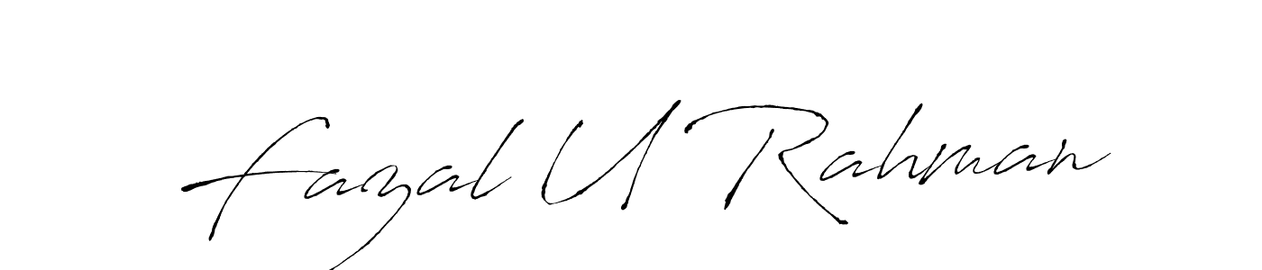Also we have Fazal U Rahman name is the best signature style. Create professional handwritten signature collection using Antro_Vectra autograph style. Fazal U Rahman signature style 6 images and pictures png