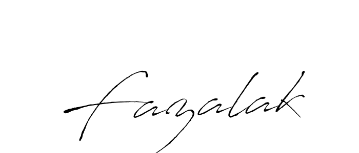 Also we have Fazalak name is the best signature style. Create professional handwritten signature collection using Antro_Vectra autograph style. Fazalak signature style 6 images and pictures png