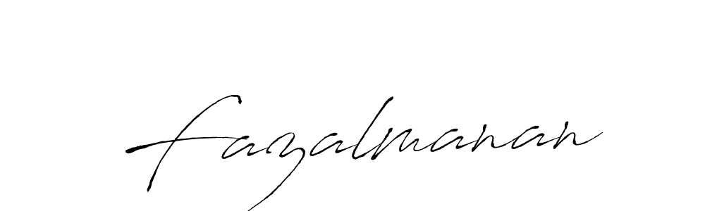 Fazalmanan stylish signature style. Best Handwritten Sign (Antro_Vectra) for my name. Handwritten Signature Collection Ideas for my name Fazalmanan. Fazalmanan signature style 6 images and pictures png