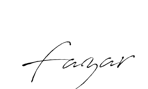 Make a beautiful signature design for name Fazar. With this signature (Antro_Vectra) style, you can create a handwritten signature for free. Fazar signature style 6 images and pictures png