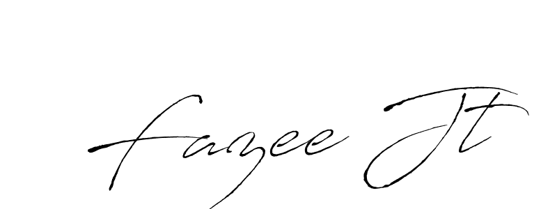 Antro_Vectra is a professional signature style that is perfect for those who want to add a touch of class to their signature. It is also a great choice for those who want to make their signature more unique. Get Fazee Jt name to fancy signature for free. Fazee Jt signature style 6 images and pictures png