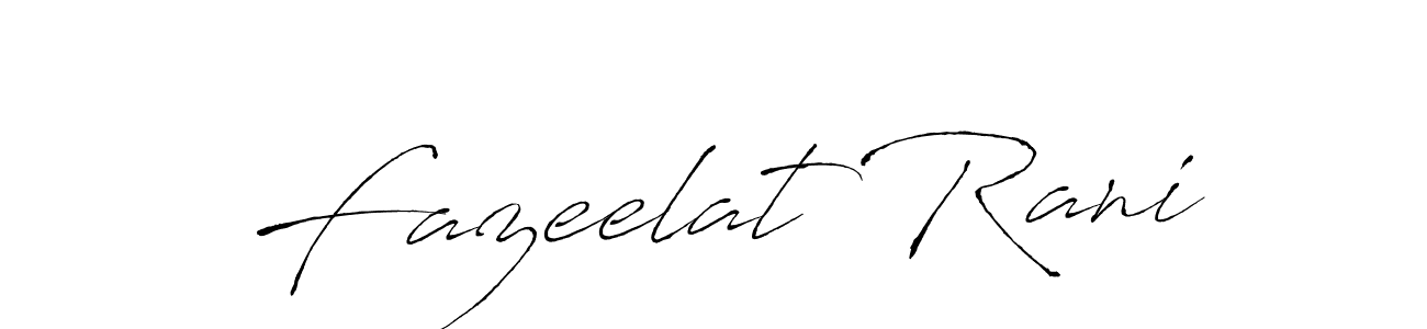 Make a short Fazeelat Rani signature style. Manage your documents anywhere anytime using Antro_Vectra. Create and add eSignatures, submit forms, share and send files easily. Fazeelat Rani signature style 6 images and pictures png