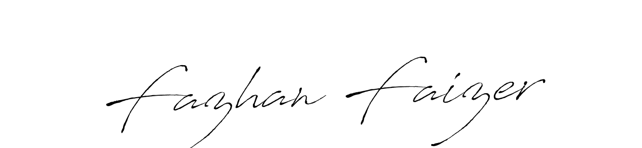 It looks lik you need a new signature style for name Fazhan Faizer. Design unique handwritten (Antro_Vectra) signature with our free signature maker in just a few clicks. Fazhan Faizer signature style 6 images and pictures png