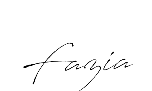 Fazia stylish signature style. Best Handwritten Sign (Antro_Vectra) for my name. Handwritten Signature Collection Ideas for my name Fazia. Fazia signature style 6 images and pictures png