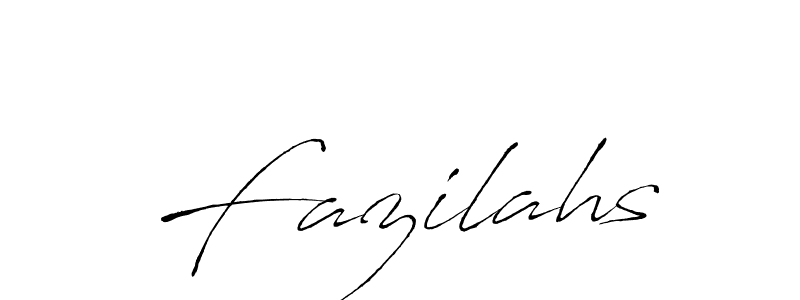 Design your own signature with our free online signature maker. With this signature software, you can create a handwritten (Antro_Vectra) signature for name Fazilahs. Fazilahs signature style 6 images and pictures png