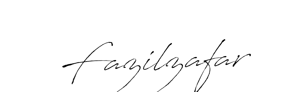 Design your own signature with our free online signature maker. With this signature software, you can create a handwritten (Antro_Vectra) signature for name Fazilzafar. Fazilzafar signature style 6 images and pictures png