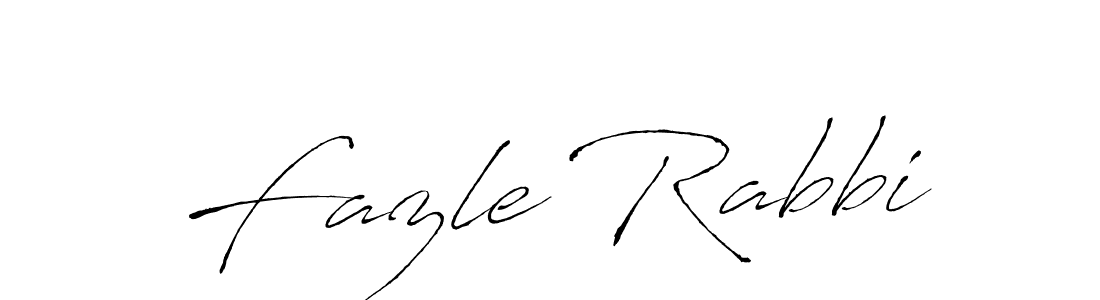 Make a beautiful signature design for name Fazle Rabbi. With this signature (Antro_Vectra) style, you can create a handwritten signature for free. Fazle Rabbi signature style 6 images and pictures png