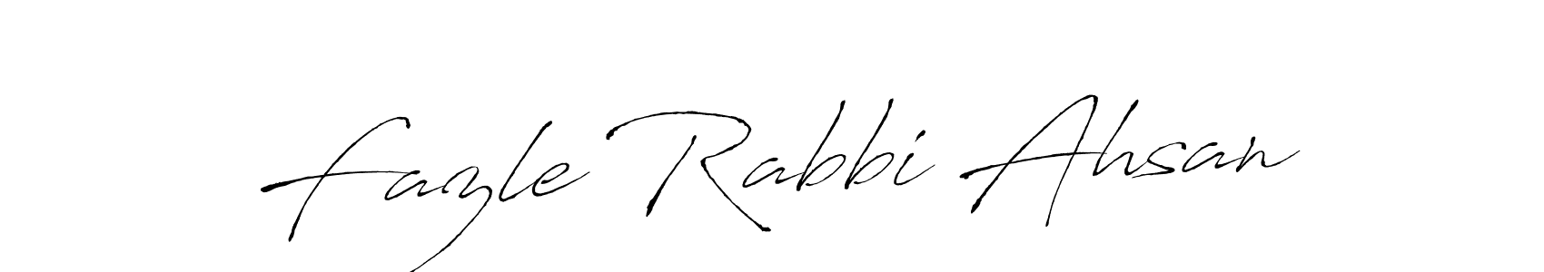Also You can easily find your signature by using the search form. We will create Fazle Rabbi Ahsan name handwritten signature images for you free of cost using Antro_Vectra sign style. Fazle Rabbi Ahsan signature style 6 images and pictures png
