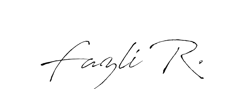 Make a beautiful signature design for name Fazli R.. Use this online signature maker to create a handwritten signature for free. Fazli R. signature style 6 images and pictures png