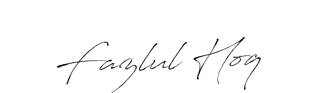 How to make Fazlul Hoq name signature. Use Antro_Vectra style for creating short signs online. This is the latest handwritten sign. Fazlul Hoq signature style 6 images and pictures png