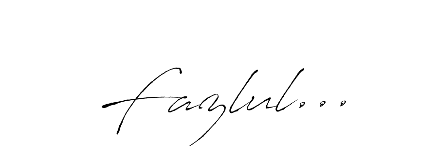 Make a beautiful signature design for name Fazlul.... Use this online signature maker to create a handwritten signature for free. Fazlul... signature style 6 images and pictures png