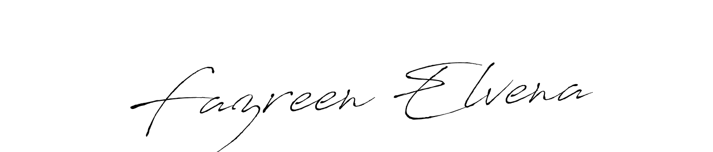 Make a beautiful signature design for name Fazreen Elvena. Use this online signature maker to create a handwritten signature for free. Fazreen Elvena signature style 6 images and pictures png