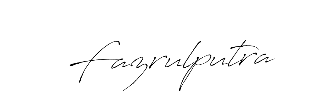 How to make Fazrulputra name signature. Use Antro_Vectra style for creating short signs online. This is the latest handwritten sign. Fazrulputra signature style 6 images and pictures png
