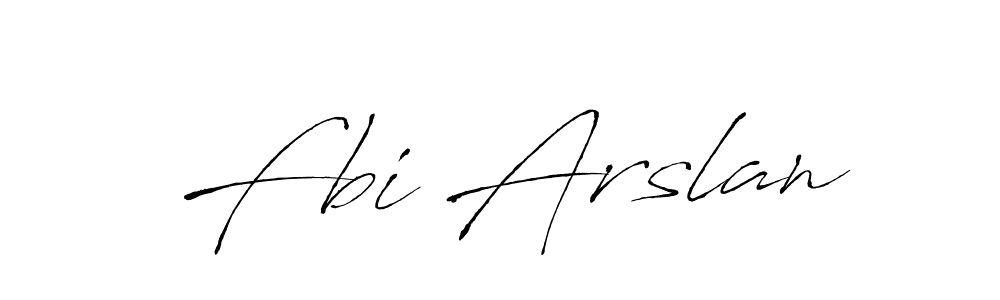 Also we have Fbi Arslan name is the best signature style. Create professional handwritten signature collection using Antro_Vectra autograph style. Fbi Arslan signature style 6 images and pictures png