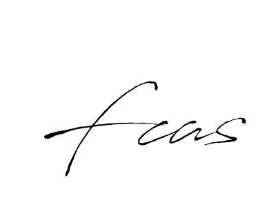 Design your own signature with our free online signature maker. With this signature software, you can create a handwritten (Antro_Vectra) signature for name Fcas. Fcas signature style 6 images and pictures png