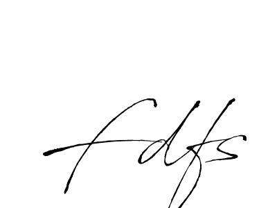 How to make Fdfs name signature. Use Antro_Vectra style for creating short signs online. This is the latest handwritten sign. Fdfs signature style 6 images and pictures png