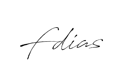 Also we have Fdias name is the best signature style. Create professional handwritten signature collection using Antro_Vectra autograph style. Fdias signature style 6 images and pictures png