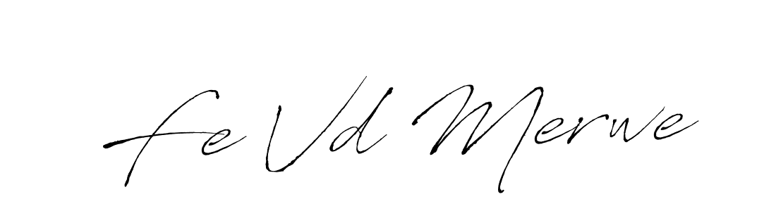 Use a signature maker to create a handwritten signature online. With this signature software, you can design (Antro_Vectra) your own signature for name Fe Vd Merwe. Fe Vd Merwe signature style 6 images and pictures png